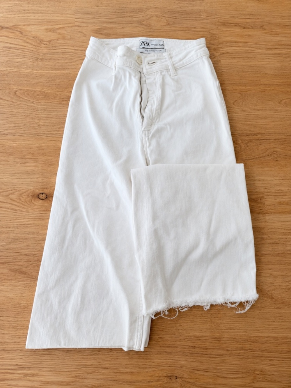 Zara White Womens Jeans